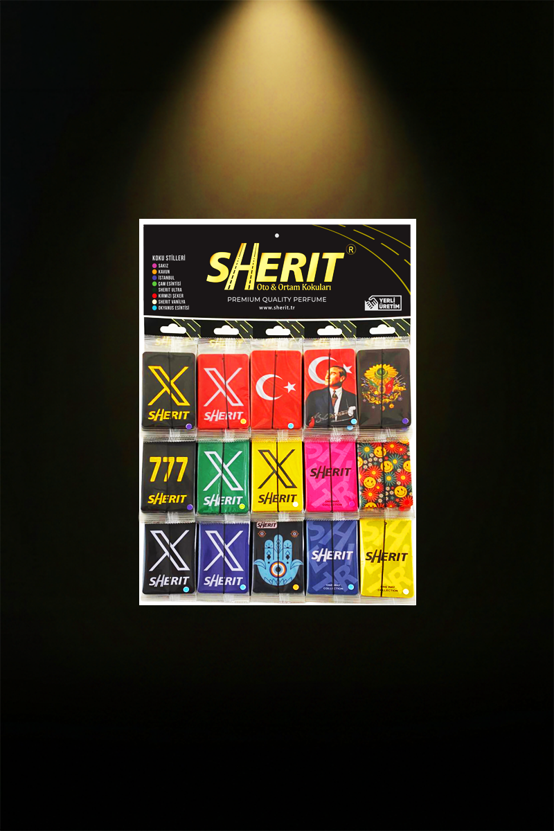 Sherit Toptan 75'li Kartela Stand Hediyeli