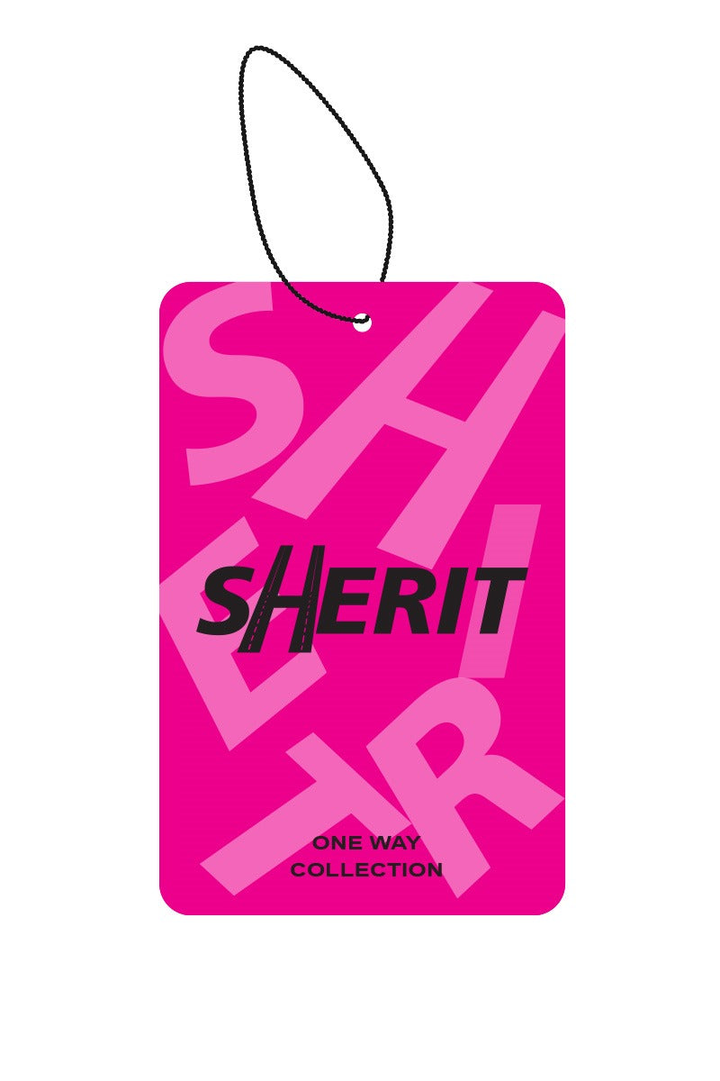 Sherit Araba Kokusu One Way Fuşya - Siyah