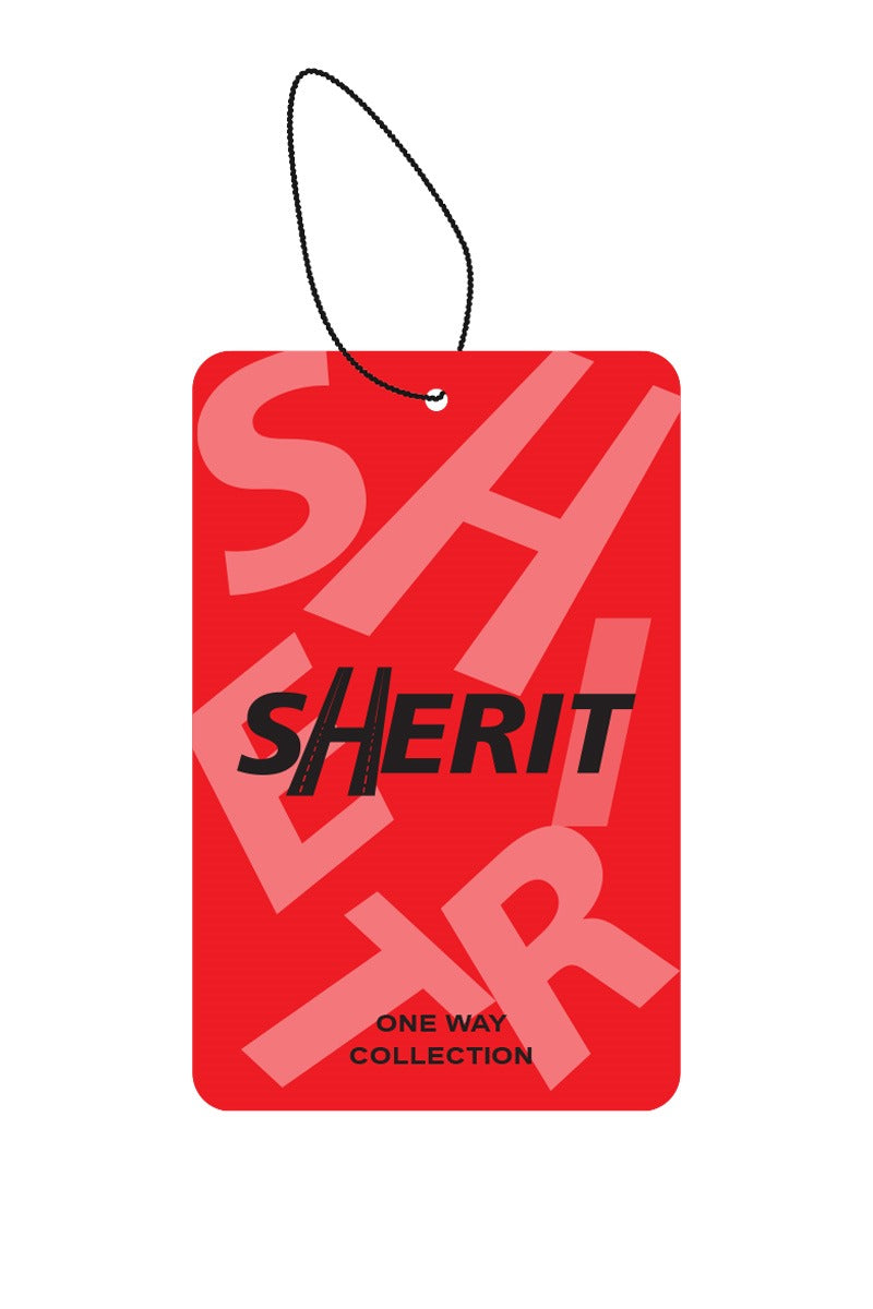 Sherit Araba Kokusu One Way Kırmızı - Siyah