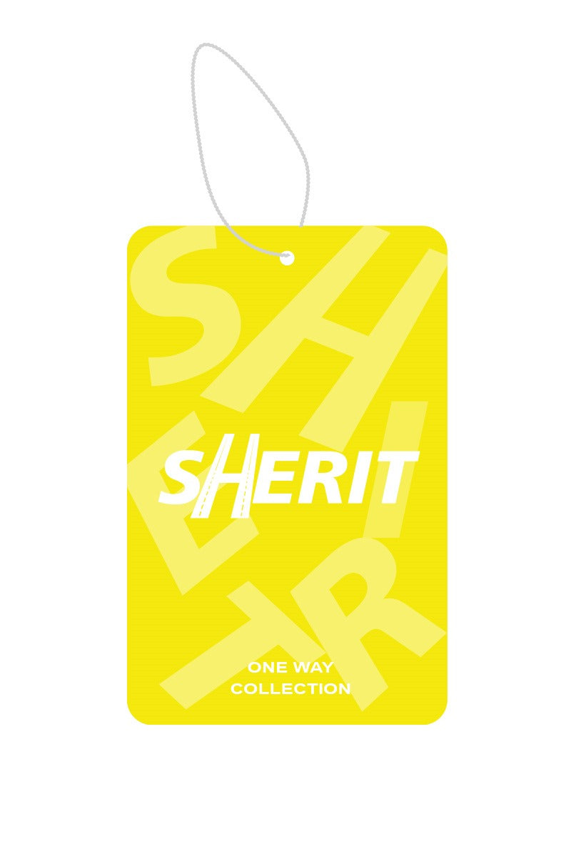 Sherit Araba Kokusu One Way Sarı - Beyaz