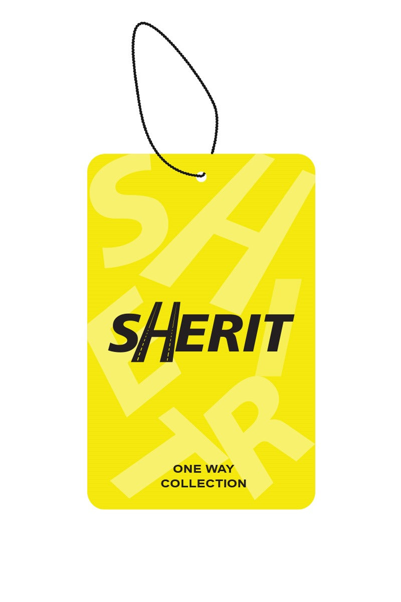 Sherit Araba Kokusu One Way Sarı - Siyah