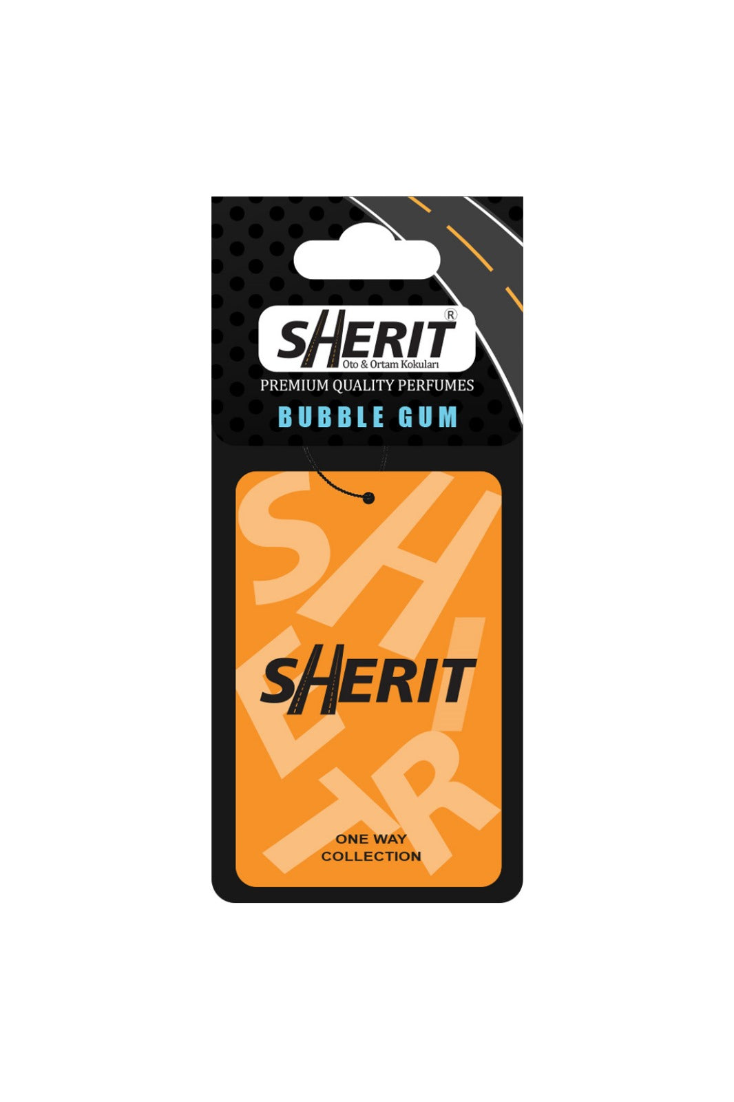 Sherit Araba Kokusu One Way Turuncu - Siyah
